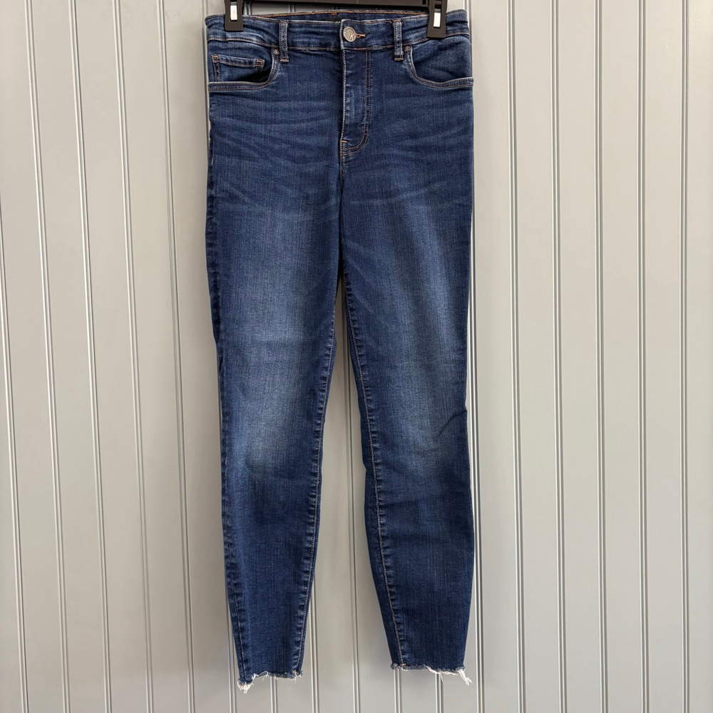 KUT from the Kloth Blue Connie High Rise Ankle Skinny Jeans Size 4